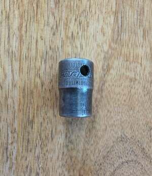 Snap-on IMFM10A 3/8 Inch Drive 10mm 6-Point Shallow Impact Socket